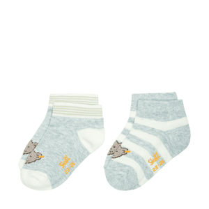 Socken 2er-Pack Soft Grey Melange