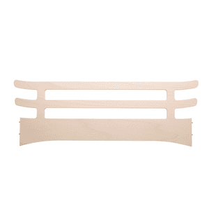 Bettschutzgitter für Classic Juniorbett whitewash