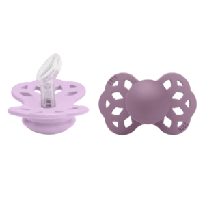 Schnuller Infinity anatomischer Sauger 0-6 Monate Violet Sky/Mauve 2 Stk.