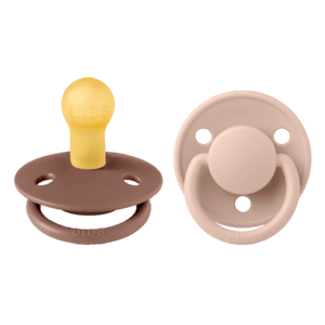 Schnuller De Lux Woodchuck/Blush 0-6 Monate, 2 Stk.