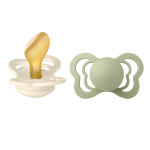 Schnuller Couture Ivory/Sage Latex ab 6 Monaten, 2 Stk.