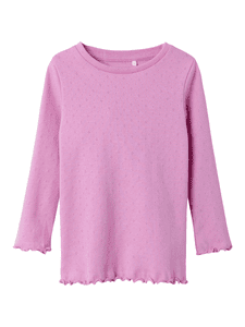 Langarmshirt Nmfnimisa Fuchsia Pink