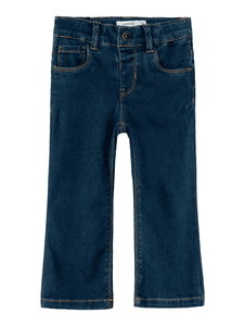 Bootcut Jeans Nmfsalli Dark Blue Denim