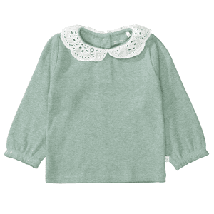 Shirt jade melange
