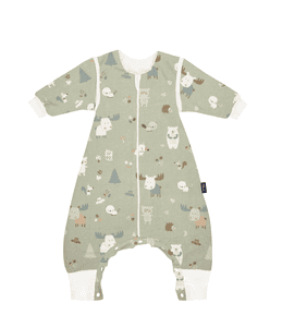 Sleep-Overall mit abnehmbaren Ärmeln Baby Forest