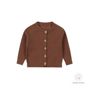 Strickjacke Brown