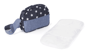 BAYER CHIC 2000 Puppen-Wickeltasche, navy