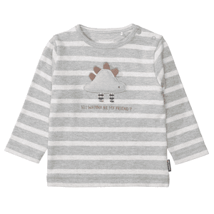 Shirt stone melange gestreift