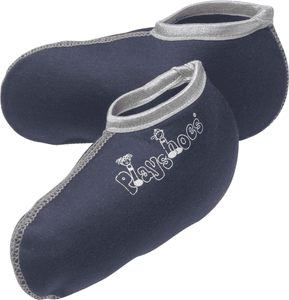 Stiefel-Socke marine/grau