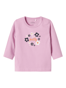 Langarmshirt Nbfvubie Pastel Lavender