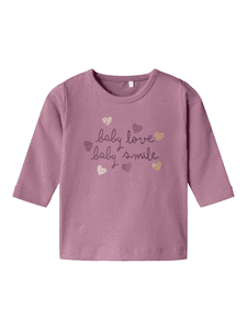 Langarmshirt Nbfneica Mauve Orchid