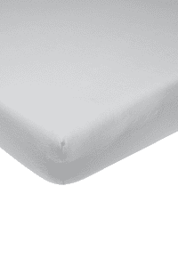 Jersey Spannbettlaken Lightgrey 120 x 200 cm