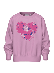 Sweatshirt Nmfviloui Pastel Lavender