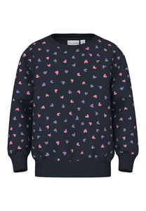 Sweatshirt Nmfdavina Dark Sapphire