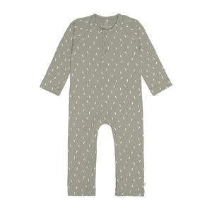 Baby Overall Speckles Oliv