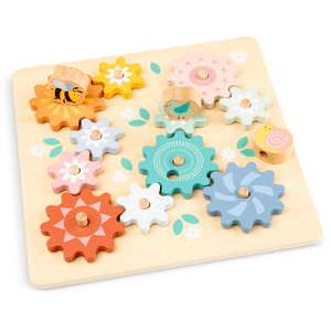 Zahnrad Puzzle Set, pastell