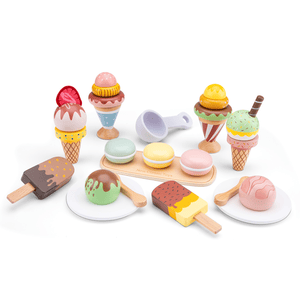 Eiscreme Set pastell