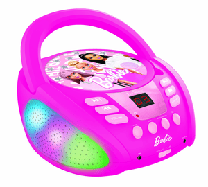 Barbie Bluetooth CD-Spieler mit Lichteffekten
