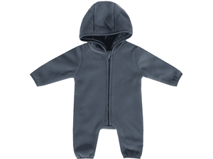 Fleece-Kapuzenoverall MIX & MATCH dunkelblau
