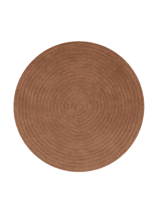 Kinderteppich Robin Cappuccino  Ø 110 cm