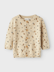 Strickjacke Nbmonemo Summer Sand