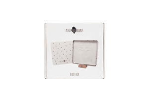 PetitArtichaut Baby Box Quadratisch - Jolis Cœurs