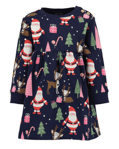 Sweatkleid Nachtblau