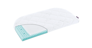 Beistellbettmatratze Air XXL 57,5 x 105 x 7 cm (2 abgerundete Ecken)