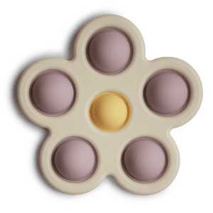 Drückspielzeug Flower Soft Lilac/Pale Daffodil/Ivory