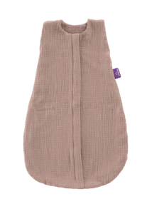Sommerschlafsack LIEBMICH Baumwollmusselin kastanie