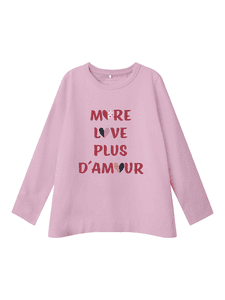 Langarmshirt Nmfodette Roseate Spoonbill