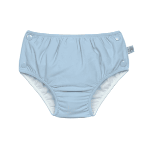 Schwimmwindel mit Druckknöpfen sky blue