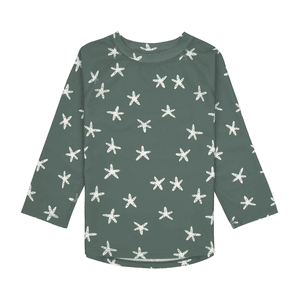 UV-Langarm-Badeshirt Starfish deep olive