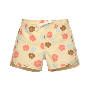 Badehose Kinder Short Flowers Vanilla