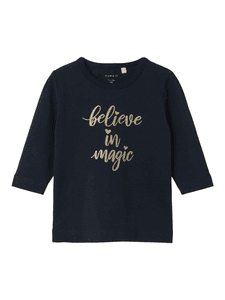 Langarmshirt Nbfralove Dark Sapphire