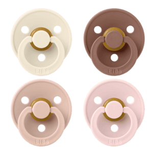 Schnuller Colour 4 Stk. 0-6 Monate in Ivory, Blush, Woodchuck, Blossom