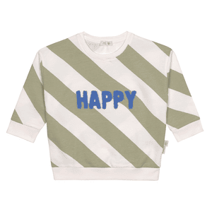 Kids Sweater Happy milky/light khaki