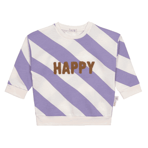 Kids Sweater Happy milky/lilac