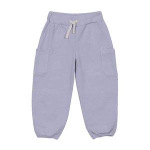 Cargo Pants Waffle GOTS pastel lilac