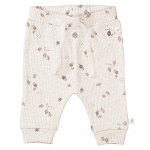 Leggings ecru melange gemustert