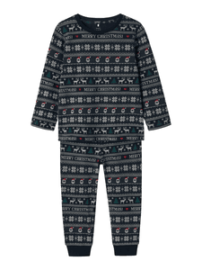 Schlafanzug 2-tlg. Nmnvismas Dark Sapphire