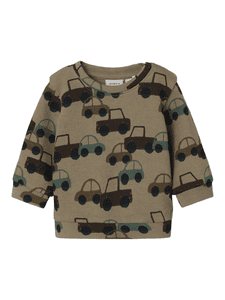 Sweatshirt Nbmsacar Weathered Teak