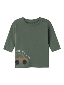 Langarmshirt Nbmsloom Dark Forest