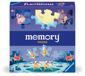 memory Puzzle Tiere am Teich