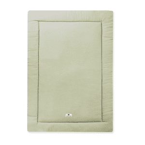Krabbeldecke Musselin lime 95 x 135 cm