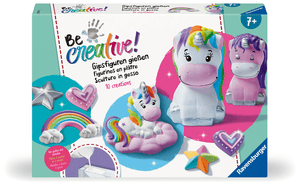 BeCreative DIY Gipsfiguren gießen Einhorn