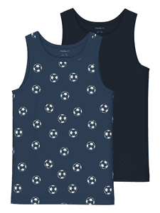 Tank Top 2er Pack Dark Denim