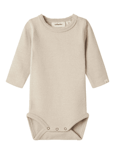 Lil'Atelier Langarmbody Nbfthoro Gray Morn