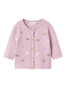 Strickjacke Nbfbilili Winsome Orchid