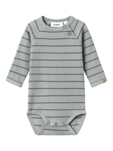 Lil'Atelier Langarmbody Nbmkail Limestone